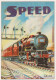 TRAIN SPEED - PUBLICITE - CARTE POSTALE 10 X 15 CM - Trains
