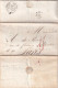 LETTRE. 9 OCT 1826. LABBEVILLE. VAL D'OISE. POUR PARIS. TAXE 15. BUREAU DE QUARTIER. LEV.de I.H./F ( N° 1151) - 1801-1848: Precursori XIX