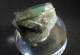 Emeraude - Emerald On Quartz ( 2 X 2.5 X 1.8 Cm ) Santa Terezinha De Goiás -Santa Terezinha De Goiás Distr. Goiás Brazil - Mineralien