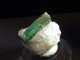 Delcampe - Emeraude - Emerald On Quartz ( 2 X 2.5 X 1.8 Cm ) Santa Terezinha De Goiás -Santa Terezinha De Goiás Distr. Goiás Brazil - Mineralen