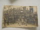 CARTE PHOTO CHASSEURS ALPINS 28 EME BATAILLON -HONNEUR AUX LIBERABLES ANIMEE - Regiments