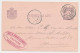 Spoorwegbriefkaart G. HYSM33 E - Amsterdam - IJmuiden 1899 - Postal Stationery