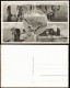 Ansichtskarte Helgoland (Insel) Mehrbild Felsen Und Luftaufnahme 1958 - Other & Unclassified