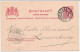 Briefkaart G. 71 Wormerveer - Luxemburg 1907 - Postal Stationery