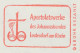 Meter Cut Germany 1960 Apostolic Work - Johannes - John - Bible - Cross - Autres & Non Classés