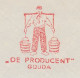 Meter Cover Netherlands 1953 Milkman - Gouda - Levensmiddelen