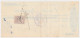 Plakzegel 5 Ct Den 18.. - Wisselbrief Den Haag 1897 - Fiscale Zegels