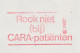 Meter Cover Netherlands 1981 Do Not Smoke (with) Cara Patients !- Dutch Asthma Fund - Leusden - Tobacco