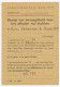 Em. Juliana Postbuskaartje Den Haag 1963 - Unclassified