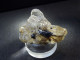 Delcampe - Rutile Crystals In Water Clear Quartz ( 4.5  X 3 X 1.5 Cm ) Novo Horizonte  - Bahia  - Brazil - Minerals