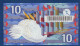 NETHERLANDS  - P.99 – 10 Gulden 1997 UNC,  S/n 1085542446 - 10 Gulden