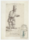 Maximum Card Netherlands 1956 Rembrandt - Farmer With High Hat - Other & Unclassified