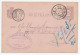 Firma Briefkaart Stoombootdienst SS Daventria Amsterdam 1897 - Brieven En Documenten