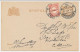 Briefkaart G. 88 A I / Bijfrankering Amsterdam - Enkhuizen 1916 - Interi Postali