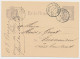 Bergum - Trein Kleinrondstempel Harlingen - Nieuwe Schans D 1881 - Lettres & Documents