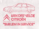 Meter Cover Netherlands 1987 Car - Citroen - Voitures