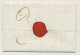P.P. SCHIEDAM - S Gravenhage 1815 - Lakzegel - ...-1852 Voorlopers