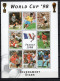 Zambia 1998 Football Soccer World Cup Set Of 3 Sheetlets + S/s MNH - 1998 – France
