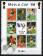 Zambia 1998 Football Soccer World Cup Set Of 3 Sheetlets + S/s MNH - 1998 – Frankrijk