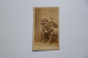 Photographie CDV -  Couple  -  Photographie MARRAST  -  10 Bis Allée Louis-Napoléon  -  TOULOUSE - Otros & Sin Clasificación