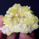#C42 Wunderschöne SCHWEFEL Kristalle (Cozzodisi Mine, Casteltermini, Agrigento, Sizilien, Italien) - Minéraux