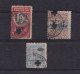 LOT DE TIMBRES SURCHARGES ET PERCES ETOILE ET CROIX DE 1900/1915.. INTERESSANTS.A VOIR - Uruguay