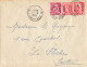 GANDON 3+6F +CERES 1F SUR LETTRE ROMORANTIN L&C 1ER JOUR DU TARIF A 10F POUR LA FLECHE SARTHE 21/9/1948 - Posttarieven