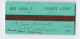 Ticket Ancien RATP/Massy Palaiseau - Orsay Ville / 2éme/RER/ Vers 1990    TCK257 - Railway