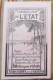 Depliant 4 Volets 17 44 85  CHEMINS DE FER DE L'ETAT  Saison D'ete 1908 - Dépliants Touristiques