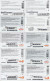 LOTTO 10 RICARICHE WIND ULTIME EMISSIONI  (CZ1762 - [2] Sim Cards, Prepaid & Refills