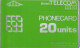 PHONE CARD UK LG (CZ1737 - BT Emissions Générales