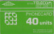 PHONE CARD UK LG (CZ1720 - BT Emissions Générales