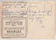 Ad9076 - GREAT BRITAIN - RADIO FREQUENCY CARD - England, Brighton - 1950 - Radio