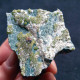 Delcampe - #L131 Andradit Granat Var. DEMANTOID Kristalle (Val Malenco, Sondrio, Italien) - Minerales