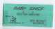 Ticket Ancien RATP SNCF/Section Urbaine / 2éme/RER Métro Autobus/ Vers 1990    TCK259 - Chemin De Fer