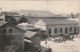 IN 10 - (70)  VESOUL - LA GARE - ARRIVEE D'UN TRAIN  - CARRIOLE A CHEVAL , VOITURE HIPPOMOBILE , CALECHE -  2 SCANS - Vesoul