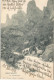 BARCELONA POSTAL MONTSERRAT DORSO SIN DIVIDIR ALFONSO XIII CADETE PARA TARIFA IMPRESOS 1906 - Covers & Documents