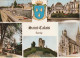 IN 14 -(72) SAINT CALAIS  - CARTE COULEURS  MULTIVUES - BLASON -  2 SCANS - Saint Calais