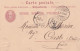 ENTIER 10  C     CACHET AMBULANT N° 50  1883  + CACHET AMBULANT  MARSEILLE A CREST - Entiers Postaux