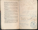 LIVRET D'OUVRIER DELIVRE EN EXECUTION DE L'ARRETE ROYAL DU 10 NOVEMBRE 1845 -,COMMUNE DE MALDEGHEM  1858  VOIR SCANS - Historische Dokumente