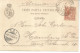 BARCELONA A HAMBURG 1897 TARJETA POSTAL DORSO SIN DIVIDIR SELLO ALFONSO XIII PELON - Storia Postale