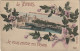 IN 25 -(75)" DE PARIS JE VOUS ENVOIE CES FLEURS " - CARTE FANTAISIE - VUE DU PONT D'ARCOLE ET HOTEL DE VILLE  -  2 SCANS - Brücken