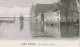IN 28 -(75) PARIS  INONDE - QUAI  DEBILLY A PASSY - CARTE PUBLICITAIRE : CHICOREE "A LA MENAGERE" - 2 SCANS - De Overstroming Van 1910