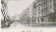 IN 28 -(75) PARIS  INONDE - LE LONG DES QUAIS - CARTE PUBLICITAIRE : CHICOREE "A LA MENAGERE" - 2 SCANS - Paris Flood, 1910