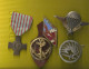 Lot De 5  Insigne Militaire  Brevet  No 465976 Drago Paris - Andere & Zonder Classificatie