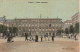 JA 7 -(76) ELBEUF - PLACE LECALLIER - CARTE TOILEE  COLORISEE - 2 SCANS  - Elbeuf