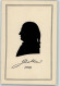 39274605 - Scherenschnitt 1790 Serie 104 Nr 1343 Historische Goethe-Silhouette - Scrittori