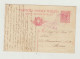 INTERO POSTALE DA 10 CENTESIMI - VIAGGIATA NEL 1917 VERSO ROMA CON CENSURA WW1 - Stamped Stationery