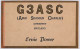 Ad9098 - GREAT BRITAIN - RADIO FREQUENCY CARD - England - 1947 - Radio