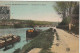 JA 21 -(78) LES MUREAUX - BORDS DE LA SEINE - PENICHES - CARTE COLORISEE - 2 SCANS - Les Mureaux